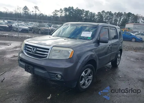 2014 Honda Pilot Ex-L из США, поврежденный, VIN 5FNYF4H7XEB030867